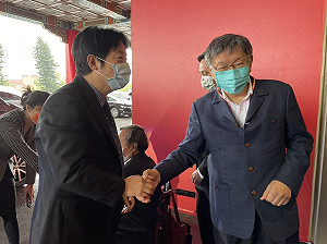 賴清德、林佳龍結盟戰2024爆綠營內鬥?柯文哲:這干我什麼事