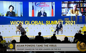 WION TV 全球高峰會蔡明憲稱台灣「國家」  香港代表憤而離席