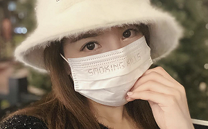 口罩妹曝光!真面目被稱像「志玲姐姐」