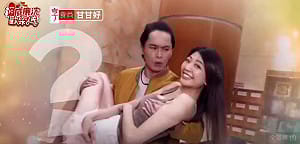 黃鐙輝手抱辣模疑碰胸部忙道歉 陳育涵  :「沒感覺被性騷擾」