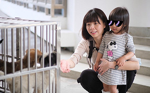 后里動物之家將開幕  洪慈庸攜女兒參觀  發文感謝2位市長接續推動