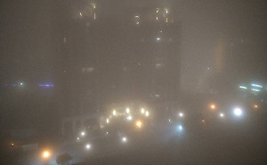 霧鎖桃竹苗中！能見度不到200公尺 全台天氣晴