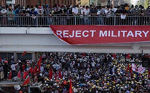 公民不服從 挪威學者提名緬甸示威群眾2022年諾貝爾和平獎