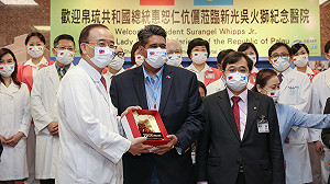 正子斷層捉癌症？帛琉總統來台第一站就健檢  新光醫院副院長曝真相