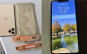 iPhone掉日月潭1年！他開機後傻眼