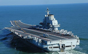 中共軍事行動不斷!  14機艦在台海活動、遼寧號在東海演練艦載機起降