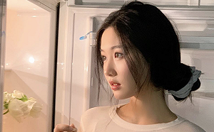 冰箱也能拍大片？「林真」美照讓網稱羨