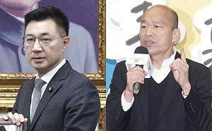 國民黨主席選戰 江啟臣、韓國瑜最新聲量曝一黨內真實現況