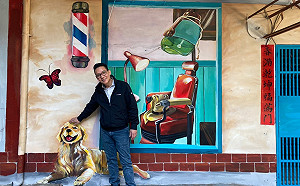 新北污水戶接管後巷彩繪再添據點   新莊區四維里重現60年代舊新莊