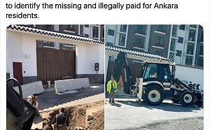 中國駐土耳其使館前大洞 英媒爆因新疆紛爭被斷水