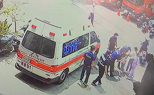 大甲媽新港繞境  4歲女童遭爆竹餘燄灼傷
