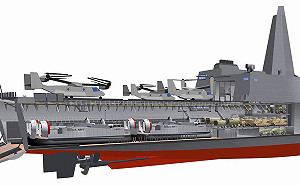 首艘萬噸兩棲運輸艦「玉山艦」下水  名嘴驚揭：台灣要認真經營南海