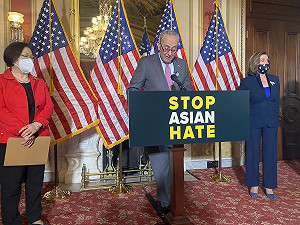 反亞裔暴力頻傳  美參院通過「仇恨犯罪法案 」民主黨籲儘快通過