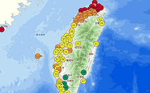 中國沙塵來襲！北北基、金門等地AQI逾150空品亮紅燈