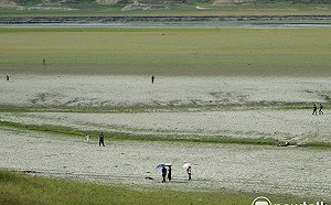 曾文水庫乾涸見底！蓄水量減少4.2億立方公尺