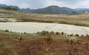 鯉魚潭水庫探底！台版「亞特蘭提斯」重見天日