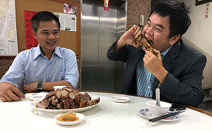 李德維質疑萬巒豬腳非全為「台灣豬」 屏東綠委怒：污辱豬腳請道歉