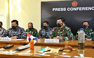 峇里島海域尋獲印尼潛艦殘骸 53官兵恐因高壓缺氧全數罹難