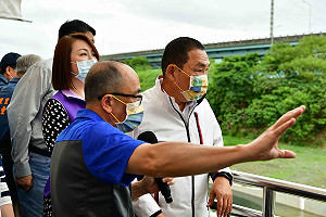板橋母親之河改頭換面   侯友宜及上百居民見證《蛻變‧翻轉湳仔溝》 