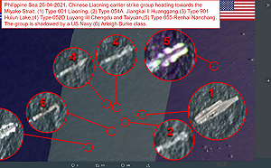 各自表述！一說美艦「插隊」一說中艦「合圍」 誰在自嗨？