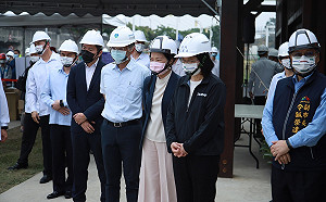 抗旱2.0！蔡英文親見鑿井 謝台中人體諒、配合