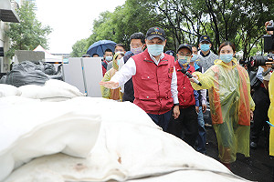 新北防汛演習智慧防災 侯友宜：不論水情如何都做好隨時應戰準備