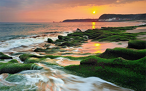 北海岸單車旅行新景點！老梅綠石槽周邊將建新北首座地景式藝術公園