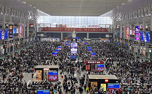 無懼疫情？陸五一長假 鐵路上海站單日人流恐破歷史紀錄