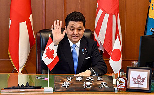 岸信夫:台海軍事失衡 每年差距愈來愈大
