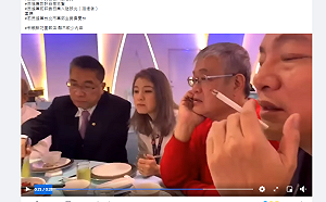 國民黨Po與趙映光同桌影片嗆「說清楚很難嗎」徐國勇:不認識趙介佑