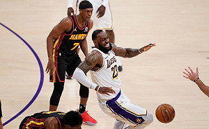 NBA/詹皇腳踝又出狀況 湖人官方宣布將缺席2場比賽