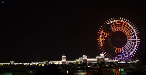 秀出對母親的愛  麗寶摩天輪播放母親節限定燈光秀