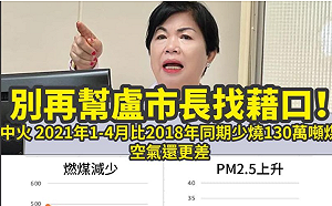 楊瓊瓔怪「中火燒燙燙害不下雨」卓冠廷拿數據打臉「別再幫盧秀燕找藉口」