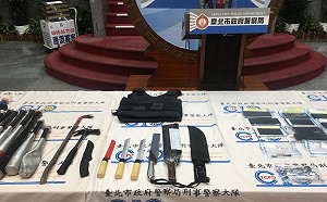 (影)北市警攻堅掃蕩竹聯幫、天道盟不法份子 陳嘉昌宣示掃黑決心