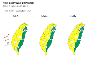 母親節放心出遊!環保署預測空品佳連3天亮綠燈