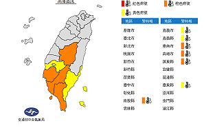 熱爆!全台7縣市高溫特報 台南、高雄防38度極端氣溫