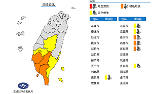 快訊》高溫特報!7縣市警戒  台南、高雄恐現38度極端高溫