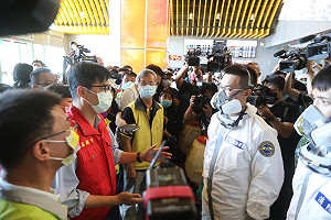 全台暴增180確診本土病例 陳其邁:高雄市進入準三級警戒