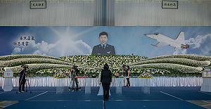 蔡英文出席飛官潘穎諄公祭:你的任務結束了