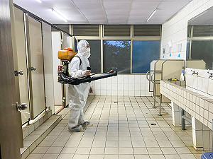 東海男大生確診 全校大規模消毒