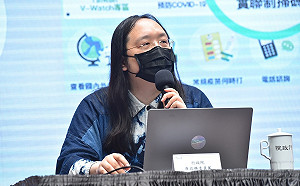 「簡訊實聯制」再讓民間神化科技政委 唐鳳：同意造神無益！