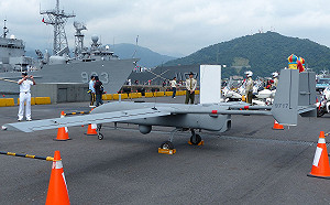 海軍無人機飛行姿態異常 迫降台東太麻里近海