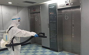 新工處委外廠商1員工確診 北市府：匡列5接觸者 加強消毒