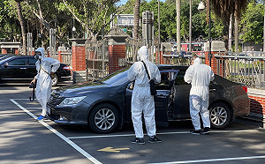 化學兵現身立法院引關切 林志嘉:國防部支援北市街道消毒