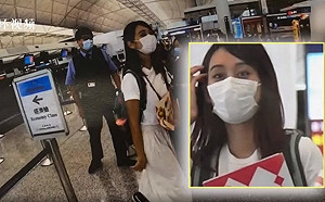 合理化「台粗暴干預港」！親中港媒稱「爆眼少女」沒爆眼離港赴台