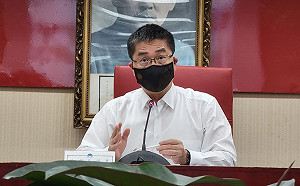 團結抗疫 內政部長徐國勇召開視訊會議緊盯各單位防疫