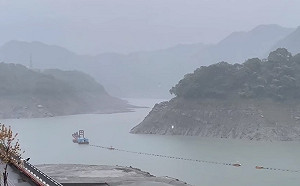 我要看到水流成河！石門水庫稍解渴 蔡英文帶網友聽見下雨的聲音