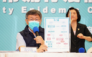 工人、外送員在外拿下口罩吃飯？柯文哲：別把原則弄得硬梆梆 要判斷