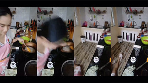 (影) 泰國網紅直播做菜 下一秒竟直接倒地暴斃