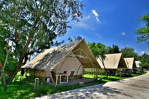 不懼疫情海嘯 中市豪華露營區《向海那漾》宣布不減薪不裁員